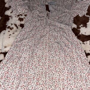 Chic Floral Midi Dress